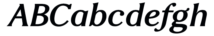 Rufolo Black Italic