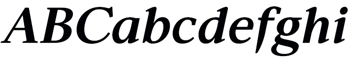 Edicola Extra-Bold Italic