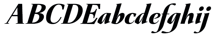 Galdana Fat Italic
