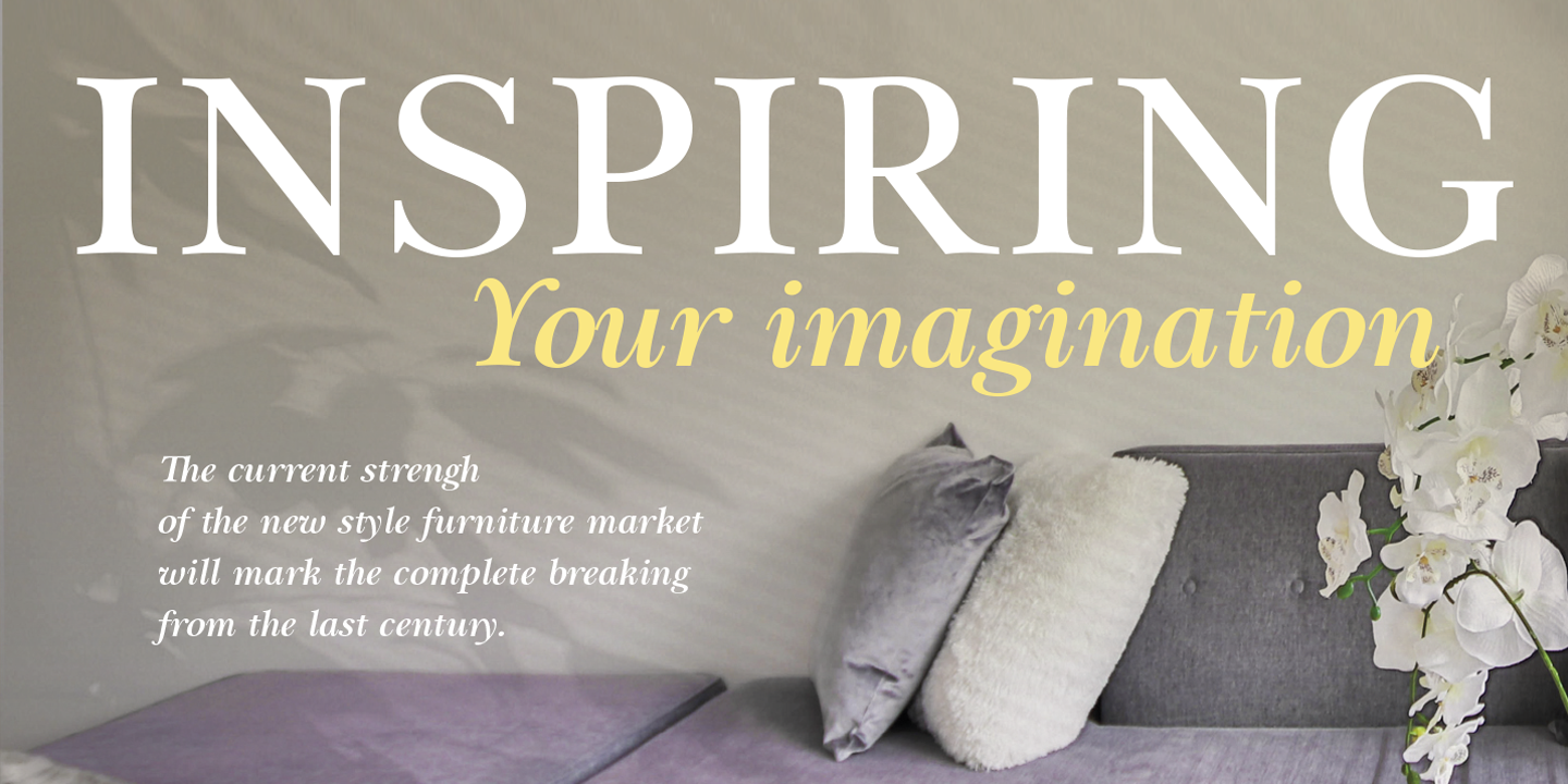 EurotypoBKL Italic style - Elegant transitional serif inspired by John Baskerville