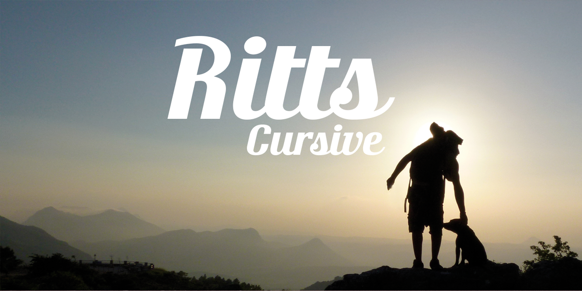 Ritts Cursive